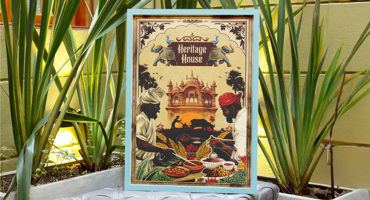 Heritage House marketing collateral